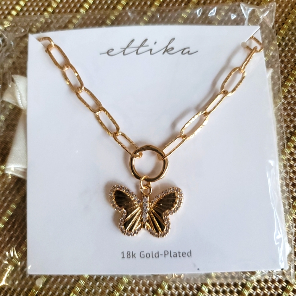 Ettika Butterfly Necklace